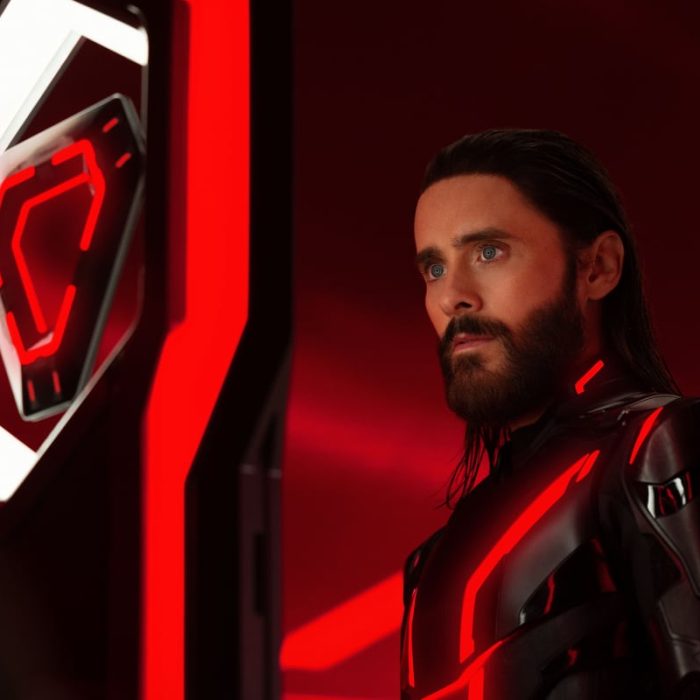 Jared Leto as Ares in Disney's TRON: ARES. Photo by Leah Gallo. © 2025 Disney Enterprises, Inc. All Rights Reserved.